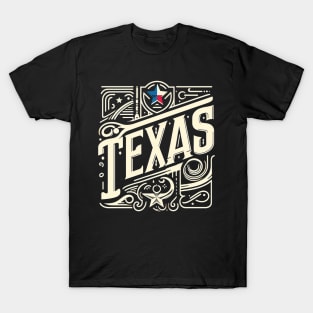 Texas Vintage Design T-Shirt